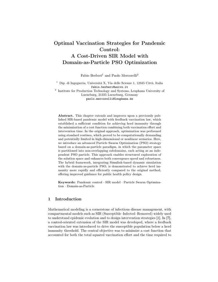 Vaccination PSO paper